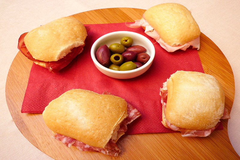 Panini ai salumi