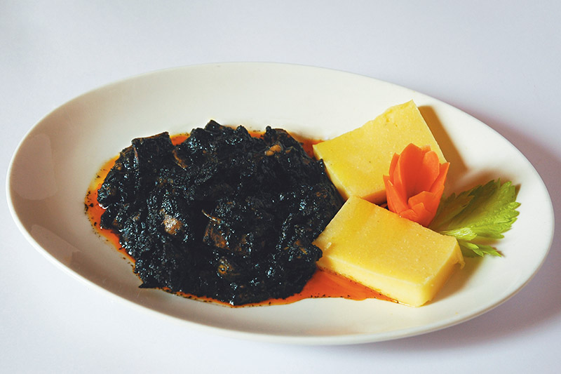Seppie con polenta
