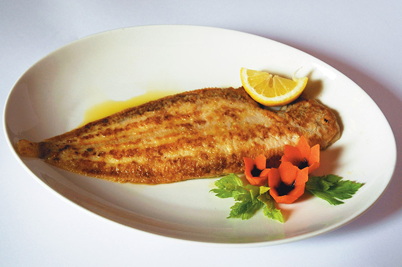 Pesce del giorno alla piastra