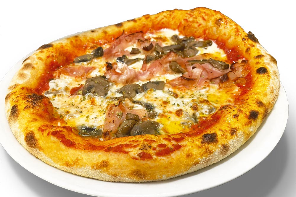 Prosciutto e funghi